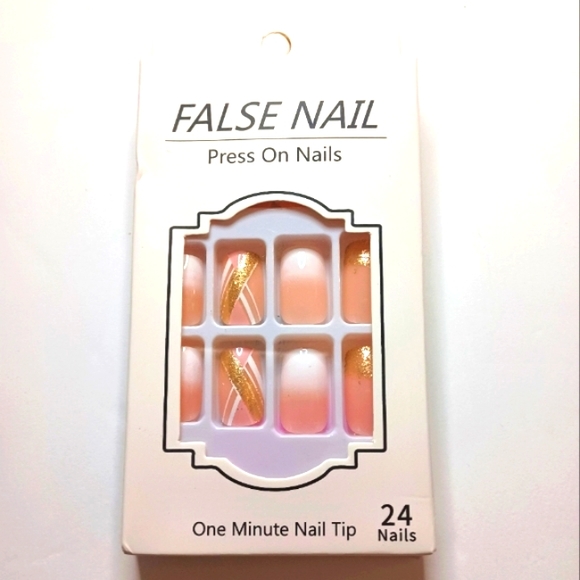 24pc medium square press on nails kit - Picture 4 of 4